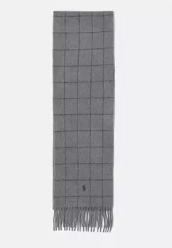 Шарф SCARF OBLONG UNISEX Polo Ralph Lauren, серый