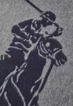 Шарф SCARF OBLONG UNISEX Polo Ralph Lauren, темно-синий