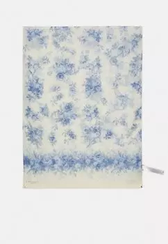 Шарф SCARF TWINSET, цвет avorio/blue