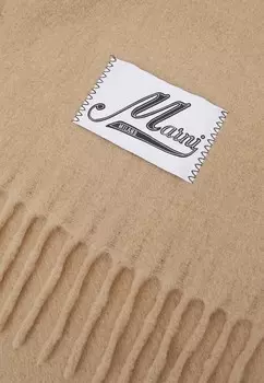 Шарф SCARF UNISEX Marni, бежевый