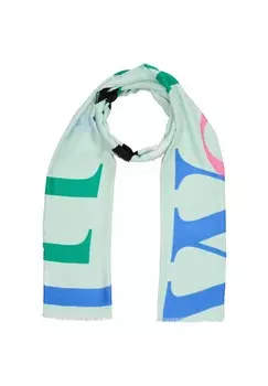 Шарф SCHRIFT s.Oliver, бирюзовый