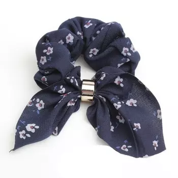 Шарф Scrunchies Scrunchies, темно-синий Inna Marka