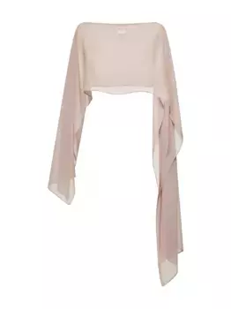 Шарф Selce асимметричного кроя Blanca Vita, нейтральный