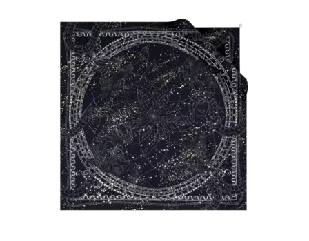 Шарф Серпенти Bvlgari, синий