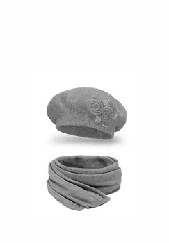 Шарф SET Vivisence, светло-серый