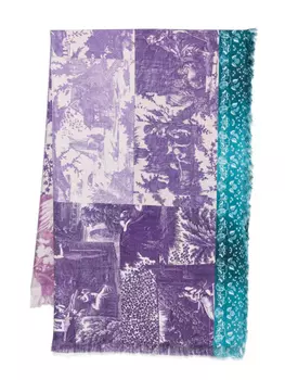 Шарф Sfranciona Pierre-Louis Mascia, фиолетовый