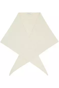 Шарф-шаль из кашемировой смеси Le17Septembre, цвет oatmeal