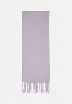 Шарф ШАРФ BIG FRINGE SOLID Lindex, светло-сиреневый