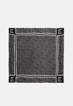 Шарф ШАРФ С ЖИВОТНЫМИ LIU JO, черный