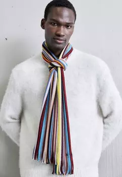 Шарф ШАРФ SIGNATURE UNISEX Paul Smith, разноцветный