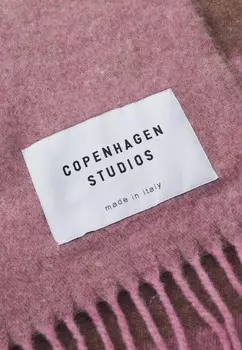 Шарф SHAWL Copenhagen, розовый