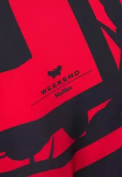 Шарф SIAM WEEKEND MaxMara, красный