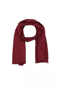 Шарф SIGNATURE BORDER STOLE COACH, красный