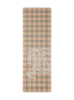 Шарф Signature Knight BURBERRY, нейтральный