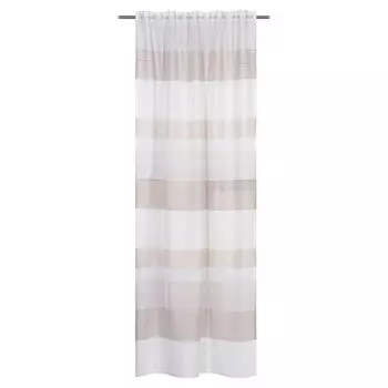 Шарф со скрытыми петлями - белый - серый - коричневый - полиэстер - 140 x 245 см Gzze W.F. Frottier-Weberei GmbH, розовый