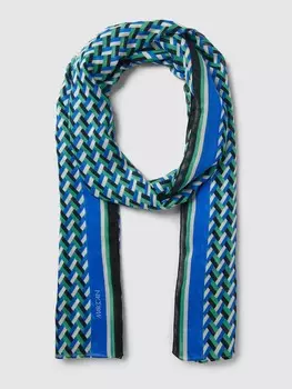 Шарф со сплошным узором Marc Cain, зеленый