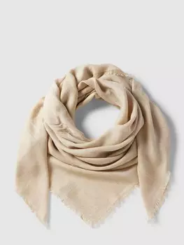 Шарф со сплошным узором модель "Стола" Codello, бежевый