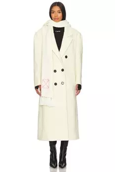 Шарф со стрелой Off-White, розовый