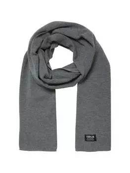 Шарф !SOLID, серый