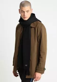 Шарф SOLID SHARF UNISEX Jack & Jones, черный