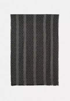 Шарф Stola Monogram LIU JO, черный