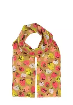 Шарф STRAWBERRY FRAAS, золотой