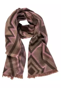 Шарф Street One, коричневый/темно-коричневый