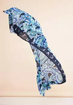 Шарф STREET ONE с узором пейсли, цвет Multicolor