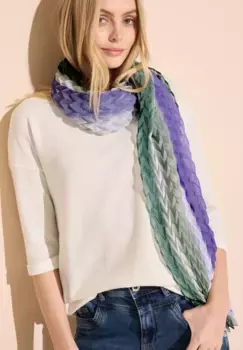 Шарф STREET ONE, уютный, цвет Multicolor