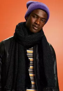 Шарф STRUKTURIERTER Esprit, цвет navy