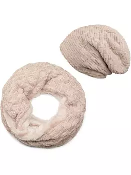 Шарф styleBREAKER, бежевый