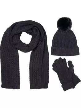 Шарф styleBREAKER, черный