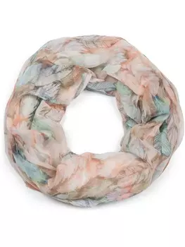 Шарф styleBREAKER, цвет beige/trkis