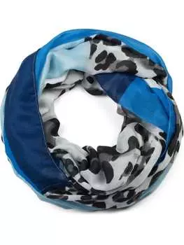 Шарф styleBREAKER, цвет blau/hellblau