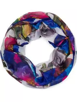 Шарф styleBREAKER, цвет blau/violett