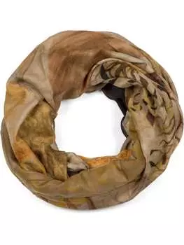 Шарф styleBREAKER, цвет braun/beige