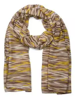 Шарф styleBREAKER, цвет braun/beige