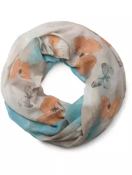 Шарф styleBREAKER, цвет braun/blau