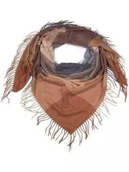Шарф styleBREAKER, цвет braun/grau/creme