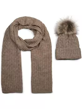 Шарф styleBREAKER, цвет braun meliert