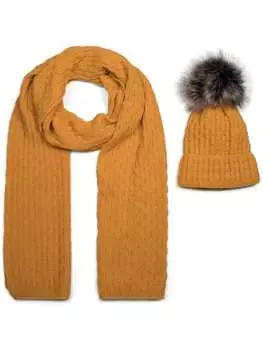 Шарф styleBREAKER, цвет curry