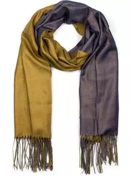 Шарф styleBREAKER, цвет curry/dunkelblau