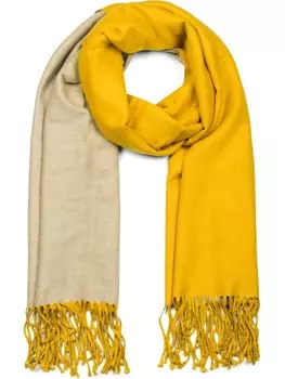 Шарф styleBREAKER, цвет curry/grau