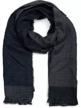 Шарф styleBREAKER, цвет dunkelblau/grau