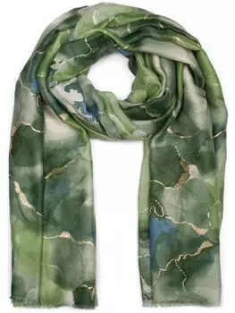 Шарф styleBREAKER, цвет dunkelgrn-grn