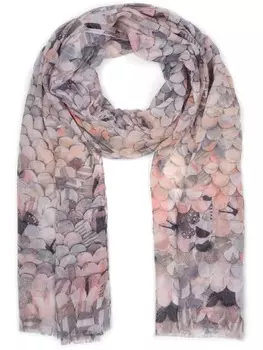Шарф styleBREAKER, цвет grau/rosa