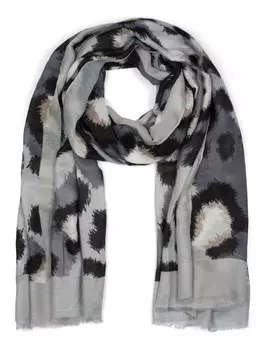 Шарф styleBREAKER, цвет grau/schwarz