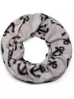 Шарф styleBREAKER, цвет grau/schwarz