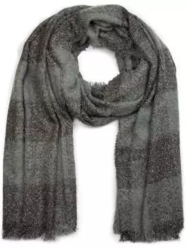 Шарф styleBREAKER, цвет grau/schwarz