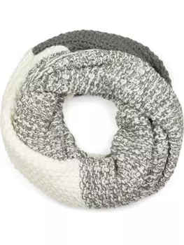 Шарф styleBREAKER, цвет grau/wei
